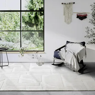 Villeroy & Boch Alexis Wollteppich 190 x 280 cm Beige/Creme