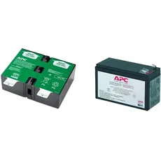 APC APCRBC123 - Ersatzbatterie für Unterbrechungsfreie Notstromversorgung (USV) von APC & RBC17 - Ersatzbatterie für Unterbrechungsfreie Notstromversorgung (USV) von APC