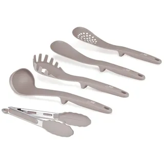Berlinger Haus Küchenutensilien-Set, Taupe-Kollektion, BH-6335, 5 Stück
