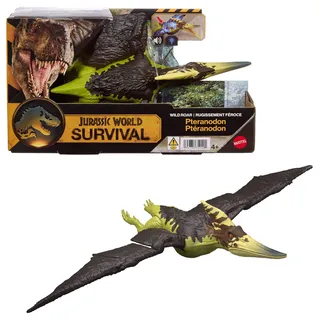 Mattel Jurassic World Wild Roar Dinosaurierfiguren mehrfarbig