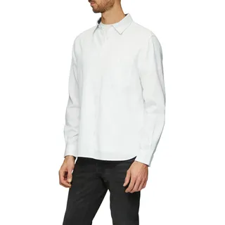 s.Oliver regular fit Strukturiertes Baumwollhemd mit Brusttasche