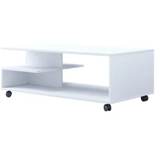 VCM Couchtisch Rollen rollbar Stango XL