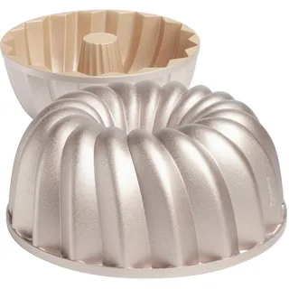 Erreke Gugelhupfform, Professionelle Qualität Kuchenform, Gugelhupf Backform, Sehr Widerstandsfähig, Doppelte Antihaftschicht, 2.5 Liter Kugelhupf Backform 24cm, Classic