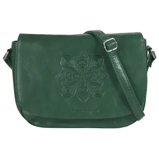 Bruno Banani Mandala Umhängetasche Leder Dunkelgrün