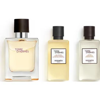Terre d'Hermès Eau de Toilette 50 ml + Shower Gel 40 ml + After Shave Lotion 40 ml Geschenkset 2024