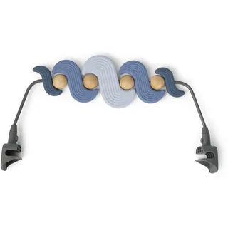 Ergobaby Evolve Bouncer Spielbogen, Zubehör für die Ergobaby 3-in-1 Babywippe Babyschaukel für Neugeborene ab Geburt, Serene Swells