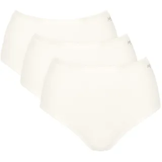 SLOGGI GO Daily Cotton Highwaist 3 St. Weiß XL