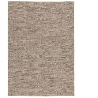 Pergamon Baumwolle Natur Kelim Teppich Easy Braun Meliert in 7 Größen