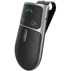 SUNITEC Freisprechanlage für Auto Bluetooth 5.0,Drahtloser Bluetooth freisprechanlage Auto Auto Power ON Support Siri Sprachführung Unterstützt 2 Telefone Gleichzeitig