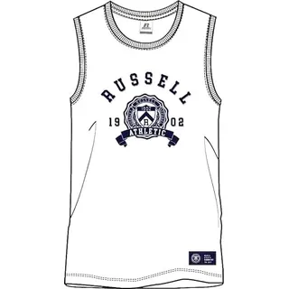 RUSSELL ATHLETIC A30511-UW-001 YALE2-SINGLET Vest Herren White Größe XXL