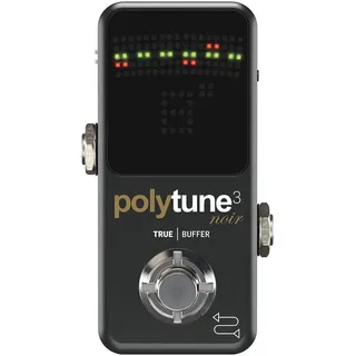 TC Installations TC POLYTUNE 3 NOIR Tuner polifoniczny, Effektpedal