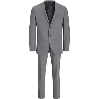 JACK & JONES Male Einreihiger Blazer und Hose JPRSOLARIS Slim Fit Anzug | Slim Fit, Einfarbig, Langarm, Formal, Nicht waschen