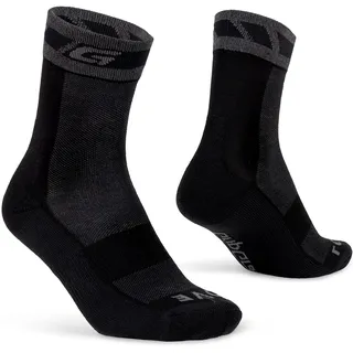 GripGrab Merino Winter Fahrradsocken Dicke Thermosocken mit Merinowolle Radsport Wintersocken Kälteschutz Thermo Socken