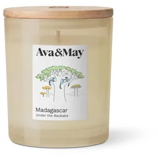 Ava&May Madagascar Duftkerze 220g Bergamotte, Kokosnuss, Vanille, warm-fruchtig vegan