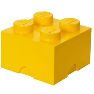 LEGO STORAGE BRICK 4 - YELLOW