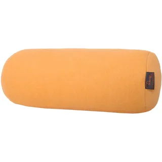 Dr. Berger Velours-Fleece Nackenrolle Senfgelb 40 x 16 cm 1 St