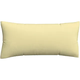 Schlafgut Kopfpolsterbezug , Gelb , Textil , Uni , 40x80 cm , Grüner Punkt, Textiles Vertrauen - Oeko-Tex®, AZO-frei, Oeko-Tex® Made IN Green , bügelleicht, bügelfrei , Heimtextilien, Bezüge, Polsterbezüge