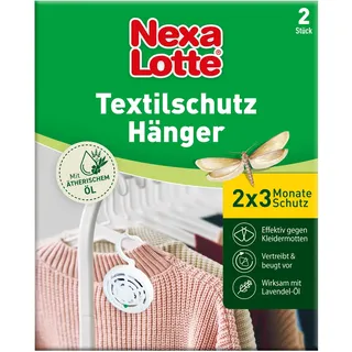 Nexa-Lotte Textilschutzhänger gegen Kleidermotten mit Lavendel 2 St.