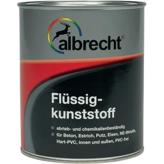Albrecht Flüssigkunststoff Kieselgrau Seidenglänzend  750 ml