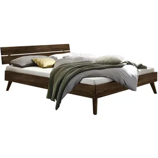 HASENA Trento Bett Ortona Nussbaum 2023 90x200 - Braun