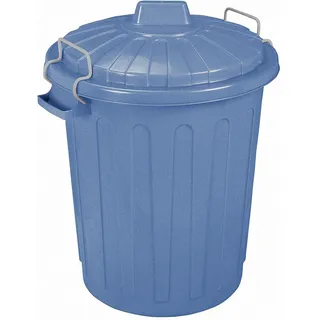 Curver Abfalleimer Oscar Tonne 23 ltr. 45 cm Ø35 cm blau - Blau
