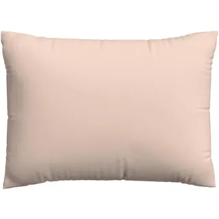 Schlafgut Kopfpolsterbezug , Hellrot , Textil , Uni , 70x90 cm , Grüner Punkt, Textiles Vertrauen - Oeko-Tex®, AZO-frei, Oeko-Tex® Made IN Green , bügelleicht, bügelfrei , Heimtextilien, Bezüge, Polsterbezüge