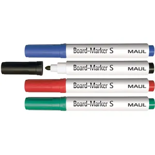 Maul Boardmarker Set 4 St. Bunt