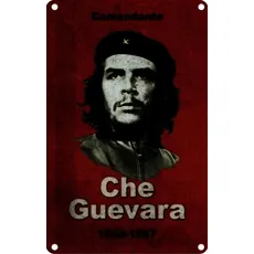 Blechschild 20x30 cm - Comandant Che Guevara 1928-1967