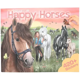 DEPESCHE Create Your Happy Horses Stickerbuch