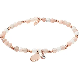Fossil Armband Für Frauen Wellness, Innenlänge: 165mm Nude Semi-Precious Armband, JA6945791