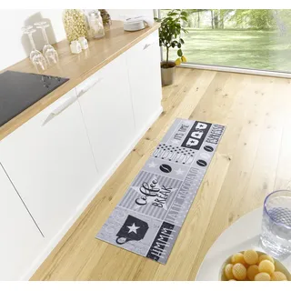 HANSE HOME Küchenläufer 50 x 150 cm Braun/Grau/Schwarz/Weiß