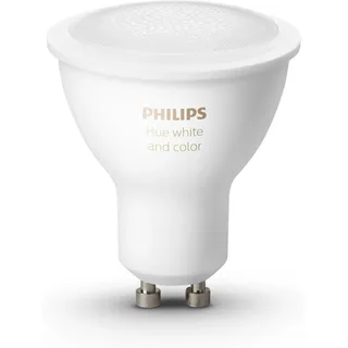 Philips Hue White & Color LED-Lampe GU10 Einzelpack 6 W Bluetooth