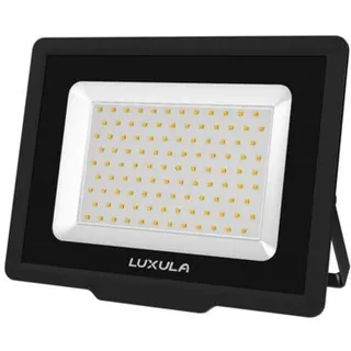 LUXULA Außenstrahler LED 100W 10000lm 3000K schwarz
