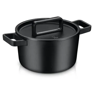 WMF Flavour 05.5522.4290, 4,3 l, Rund, Schwarz, Eisenguss, Schwarz, Eisenguss - Schwarz