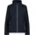 Damen Jacke Jacket Zip Hood Detachble Innjacket Dunkelblau