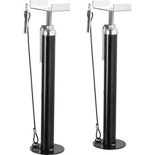Vevor Ausziehbares Stützenset Wohnmobile 2,27 t Höhenverstellbar 500–1230 mm Silber