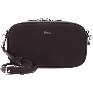 LACOSTE Umhängetasche Daily City Crossover Bag Fudge dunkelviolett - Dunkelviolett, Lila