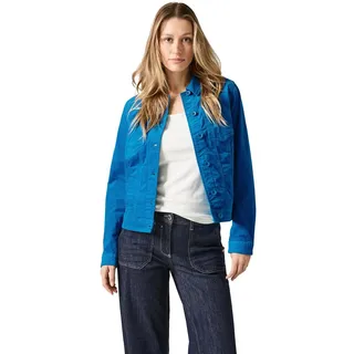 CECIL Damen B212275 Cordjacke, Dynamic Aqua Blue, XS