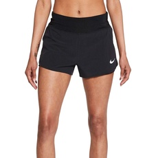 Bild Damen Eclipse 2-In-1 Shorts, Black/Reflective Silver, XL