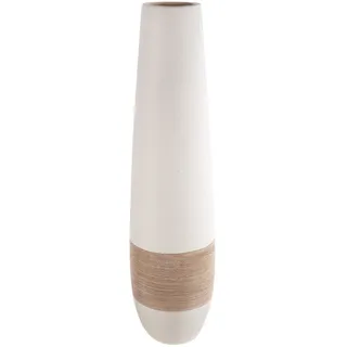 Gilde Bodenvase »Vase Olbia Creme, H. 66 cm