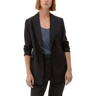 s.Oliver BLACK LABEL Damen 2121935 Blazer, Schwarz, 44 EU