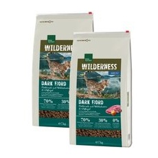 REAL NATURE WILDERNESS Dark Fjord Adult Rothirsch, Wildschwein & Geflügel 2x7 kg