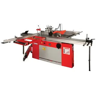 Holzmann Maschinen KF315VF2600 5100 W 230 V inkl. Sägeblatt/Parallelanschlag/Tischverlängerung/Tischverbreiterung