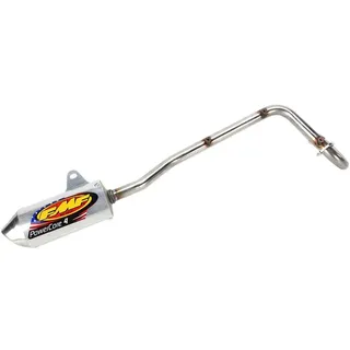 Fmf Powercore 4 W/hi-flo Header Ttr110 08-12 Nicht Homologierter Slip-on-schalldämpfer - Silver - Not Homologated