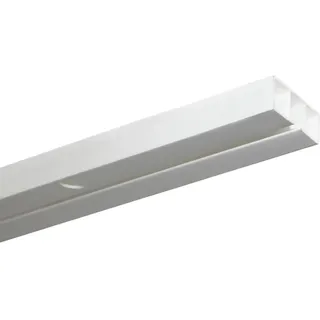 Gardinia Vorhangschiene 1-läufig Slim Line Weiß 250 cm