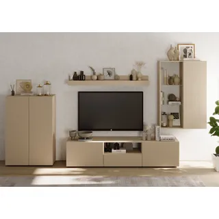 Home Affaire Wohnwand »Rio, 4tlg. Breite 300 cm, modernes, elegantes Wohnzimmer-Set« 4 Stk. tlg.