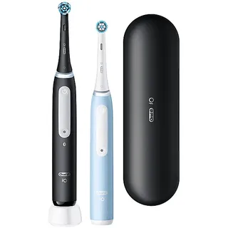Oral-B iO Series 3 Duo Matt Black/Ice Blue + Reiseetui