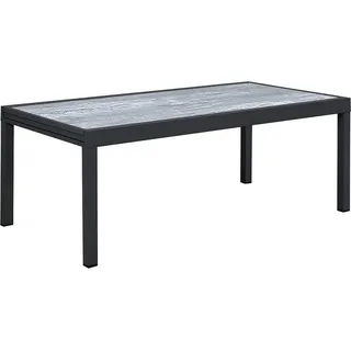 Habitat et Jardin Gartentisch Ausziehbar 200/320 x 105 x 76 cm Grau