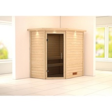 Bild Sauna Svea ohne Ofen beige