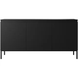 Selsey Sideboard Schwarz Schwarze Beine Bemmi